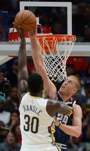 Davis scores 40, leads the Pelicans past the Nuggets 125-115